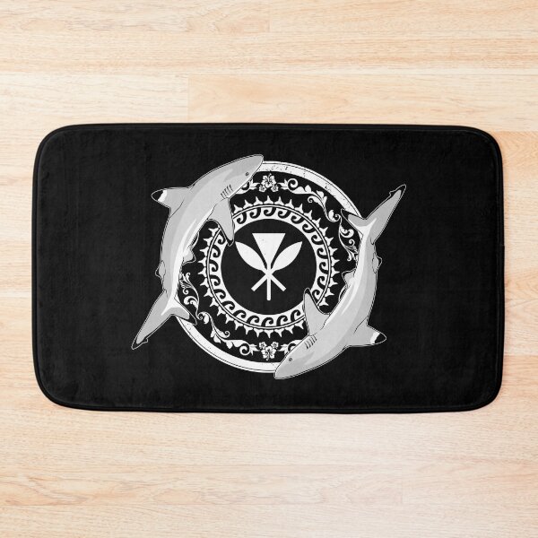 Item preview, Kanaka Maoli Blacktip Reef Shark designed and sold by NicGrayGraphic.