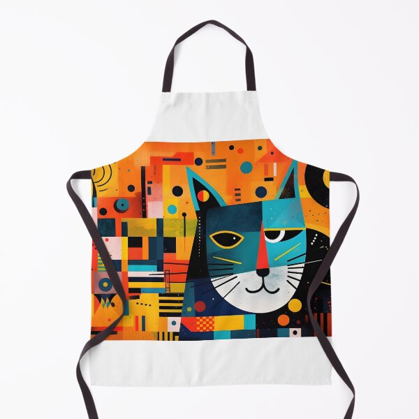 Item preview, Abstract Cat #12 designed and sold by DigiWorldAi.