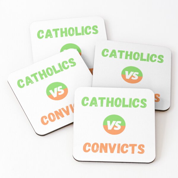 Item preview, Catholics Vs Convicts designed and sold by vargass street.