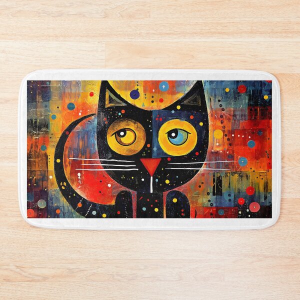 Item preview, Abstract Cat #13 designed and sold by DigiWorldAi.