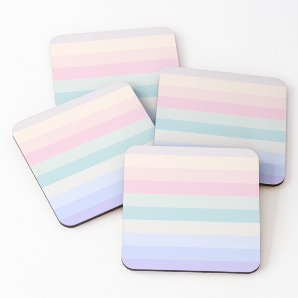 Item preview, Pastel Rainbow Stripes  designed and sold by sasyall.