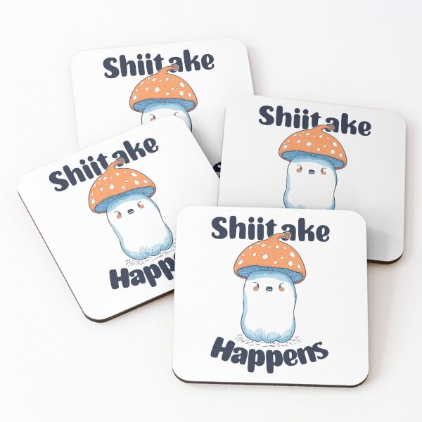 Item preview, Mushrooms Shiitake Happens designed and sold by FairySnazzyChic.
