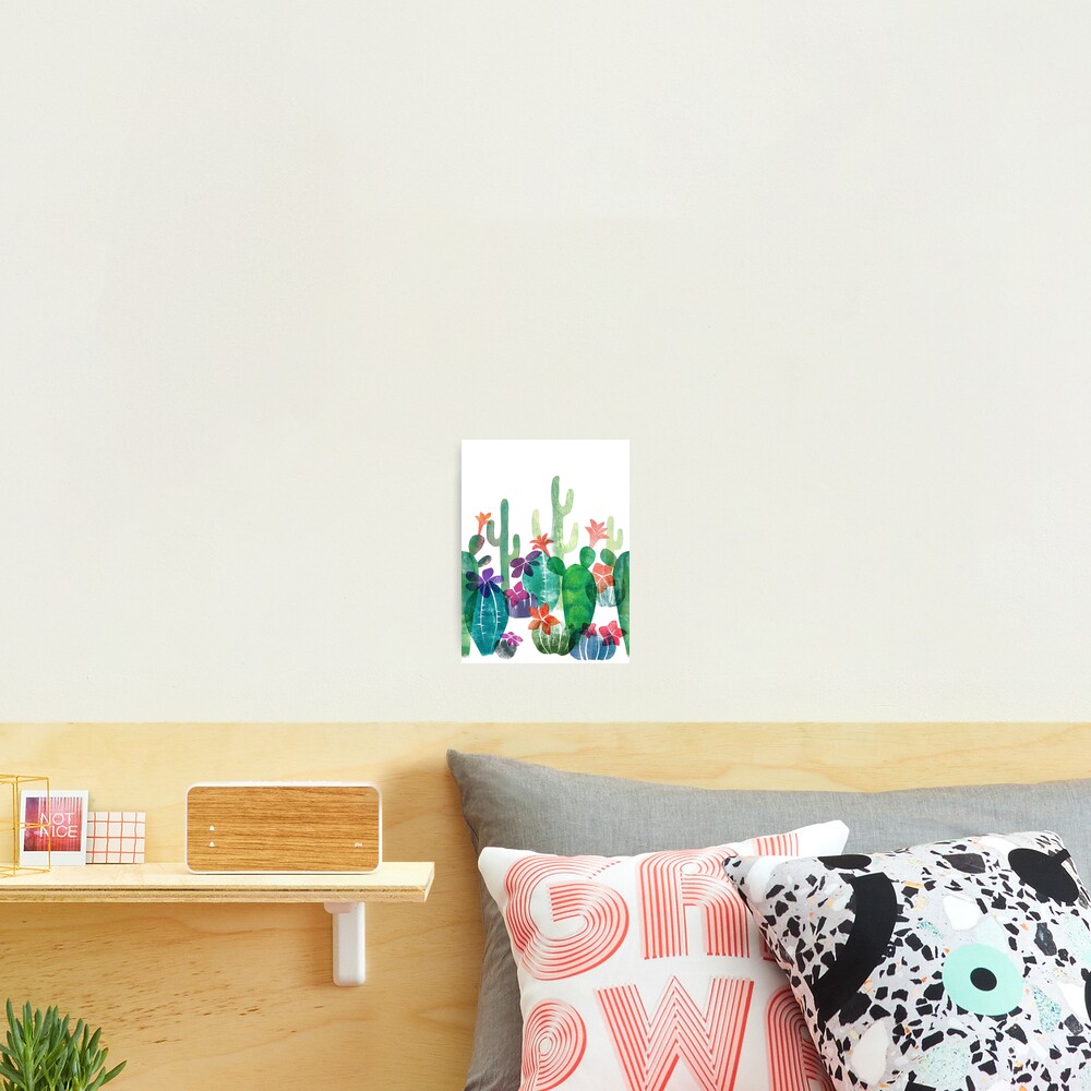 Blooming desert Photographic Print