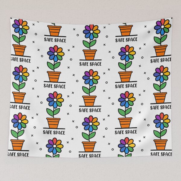 Item preview, LGBT LGBTQ Sign Safe Space Equality designed and sold by tymngungdap.