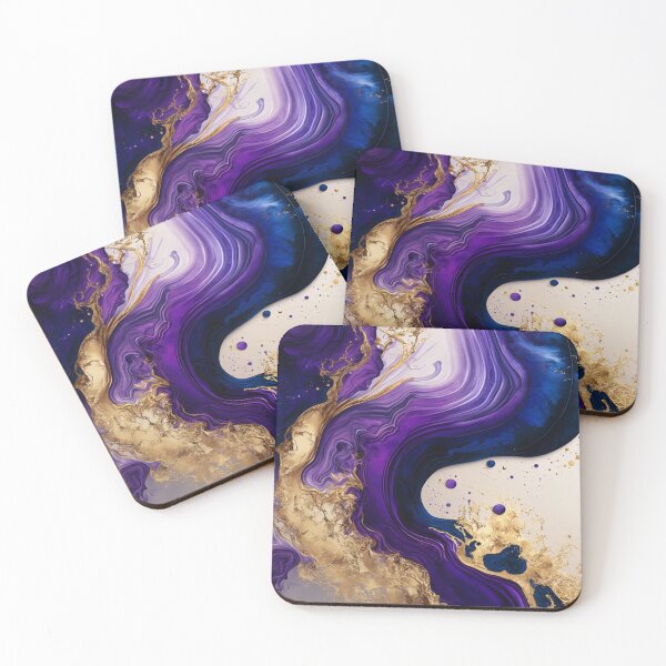 Item preview, Purple Gold Cream Colorful Stone designed and sold by Yiorgos Designs.