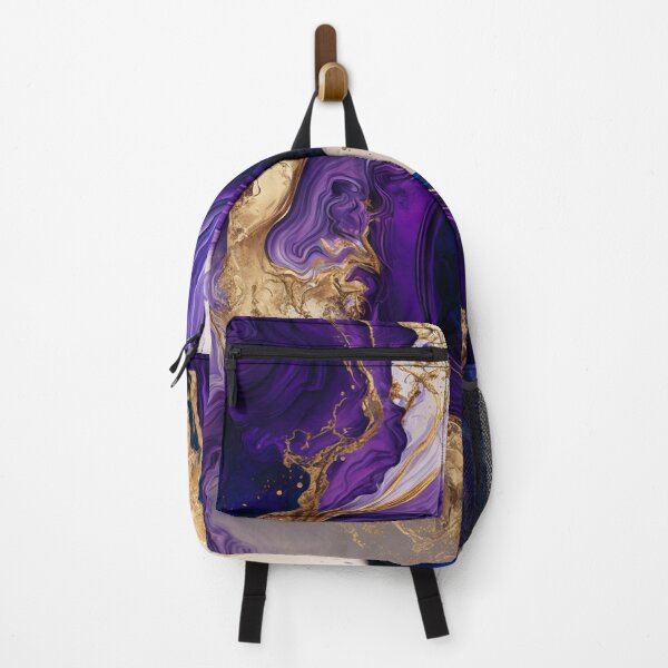 Item preview, Purple Gold Cream Colorful Stone designed and sold by Yiorgos Designs.