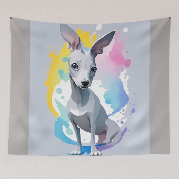 Item preview, Italian Greyhound Vector Art Inspired By Dog Breeds designed and sold by CDC40.