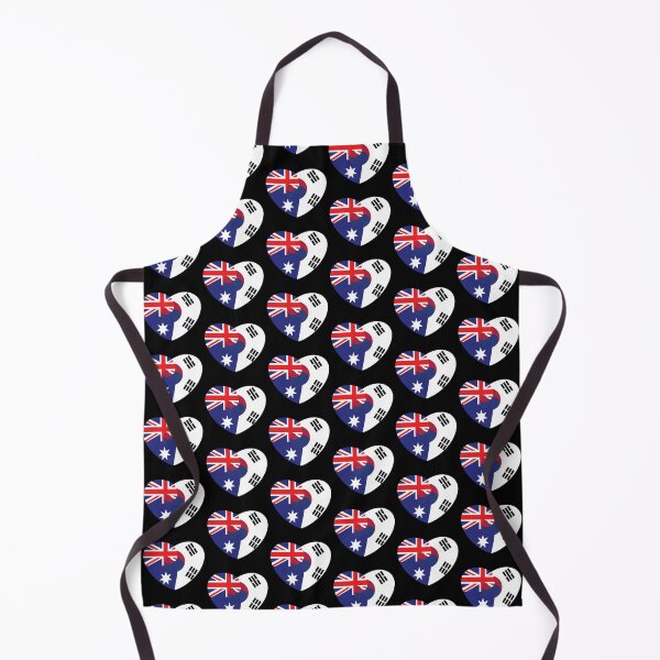 Item preview, Australian Korean Flags Heart designed and sold by SeoulJourner.