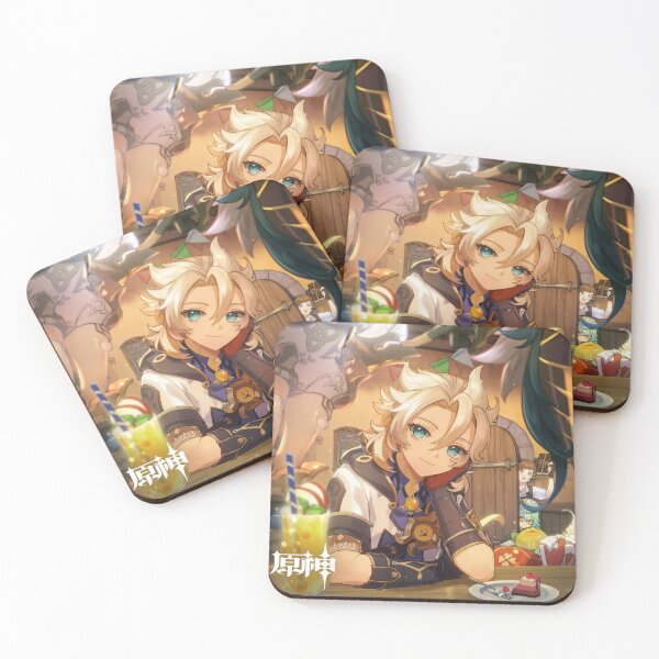 Item preview, Genshin Impact - Albedo Official Birthday Artwork 2022 designed and sold by Krimsy.