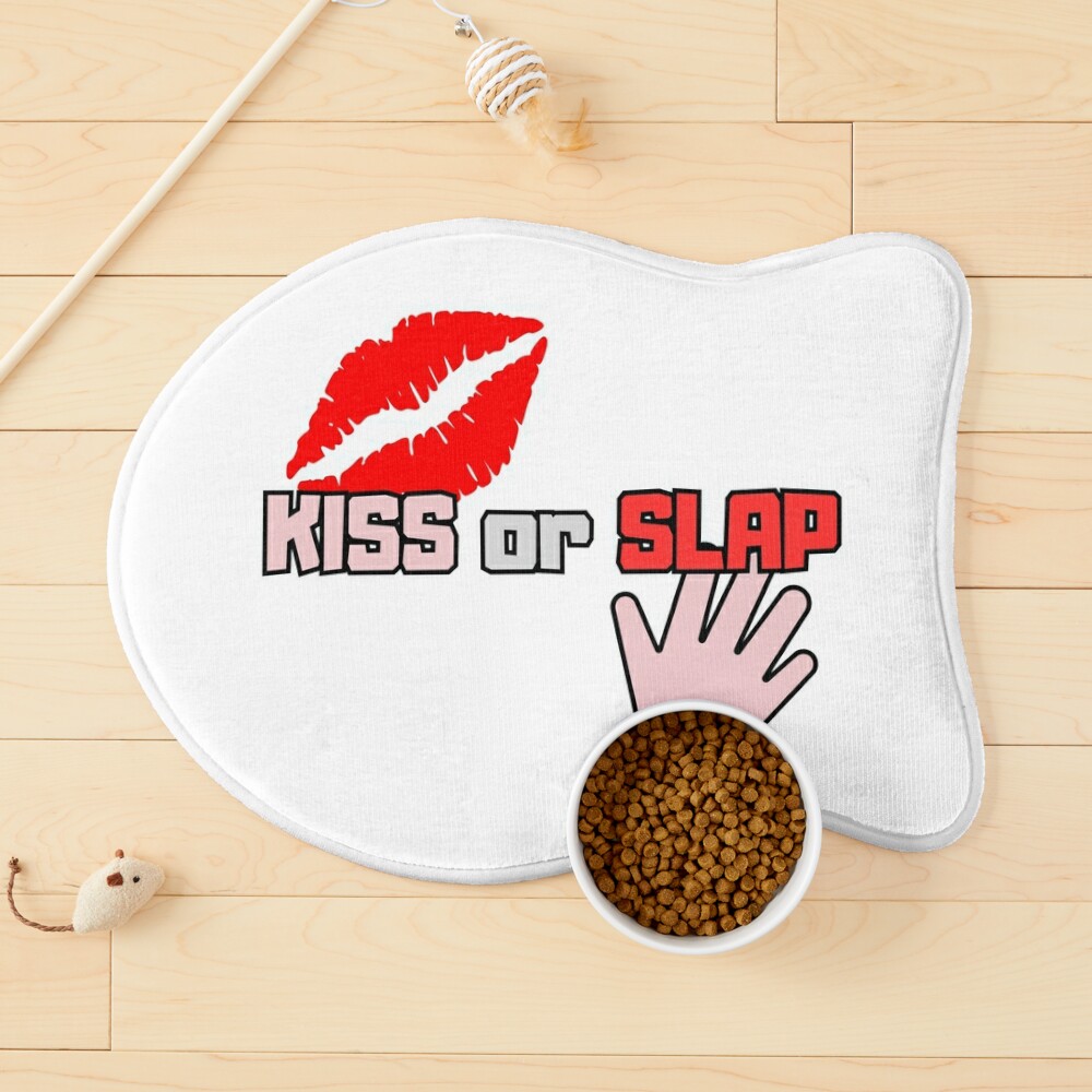 Kiss or Slap shirt, funny, game, challenge