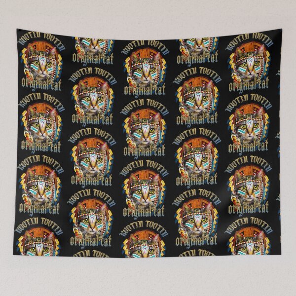 Item preview, American Indians Rootin Tootin Cowboy Cat designed and sold by robb-roseleess.