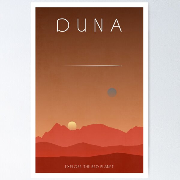 Item preview, Kerbal Space Program Poster - Duna designed and sold by HappySquiddy.