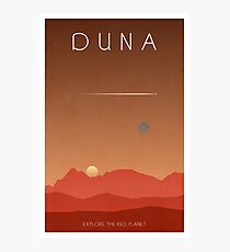 Lámina fotográfica Cartel del Programa del Espacio Kerbal - Duna