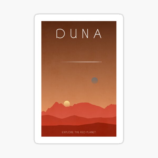 Kerbal Space Program Poster - Duna Sticker