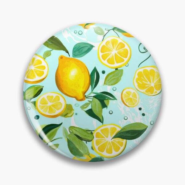 Item preview, Watercolour Juicy Lemon Seamless Pattern designed and sold by PatternStudios.