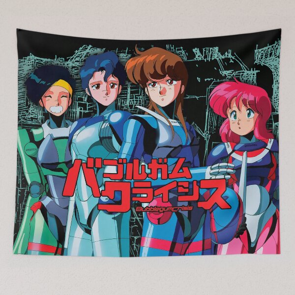 Item preview, Bubblegum Crisis Team designed and sold by MangaFan-Art.