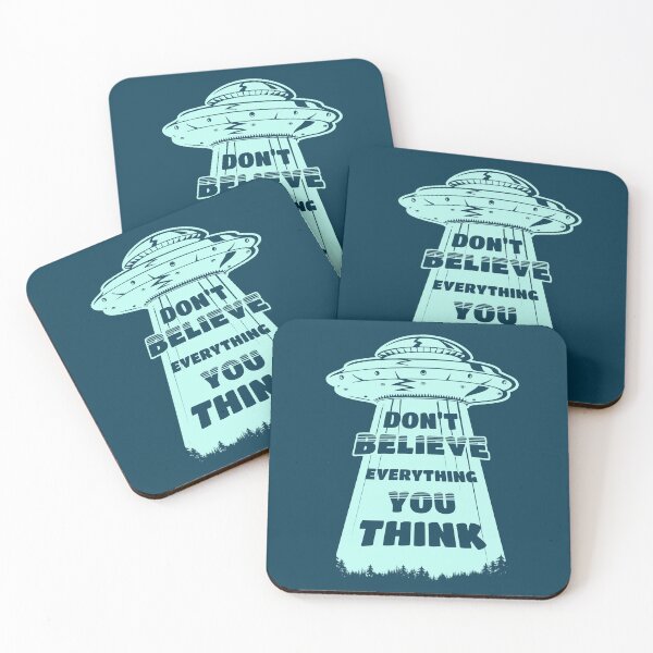 Item preview, Don't believe everything you think alien abduction designed and sold by yoshra.