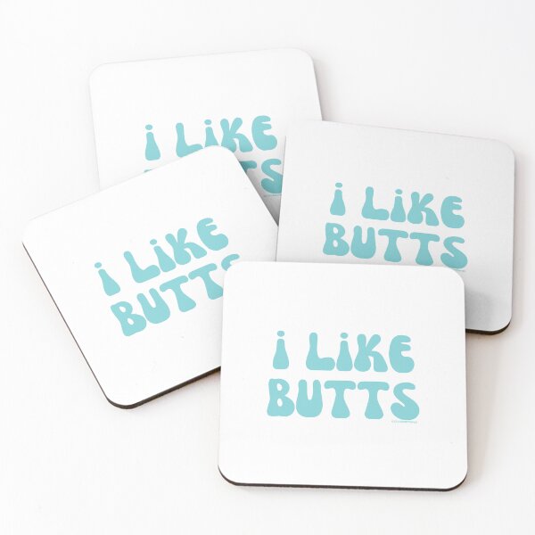 Item preview, I like butts, v2 | @lilsboobthangs designed and sold by lilsboobthangs.