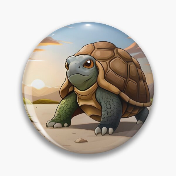 Item preview, Giant Cute Cartoon Tortoise designed and sold by twisted-dot.