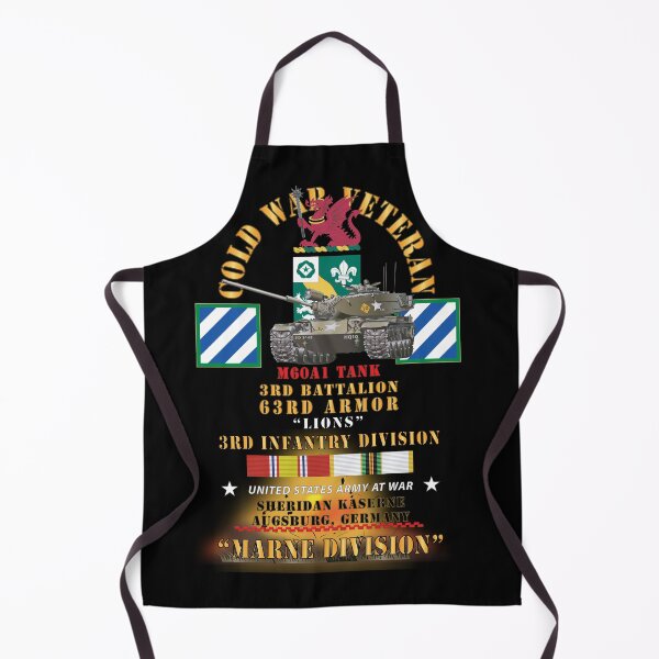 Item preview, Army - Cold War Vet - 3rd Bn 63rd Armor - 3rd Inf Div - Augsberg FRG - M60A1 Tank - Marne Div w COLD SVC X 300 designed and sold by Military Insignia Products.