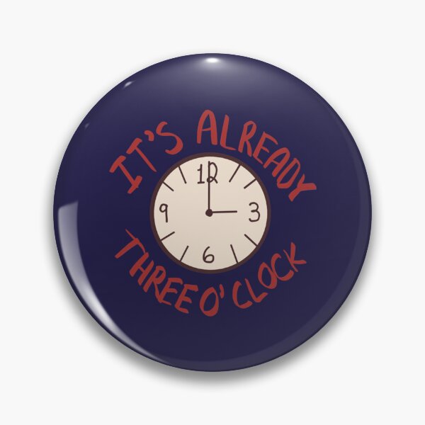 Item preview, It_s Already Three O_ Clock AJR   designed and sold by EthelbertBranco.