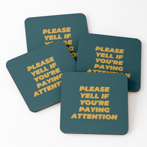 Item preview, please yell if you_re paying attention   designed and sold by EthelbertBranco.