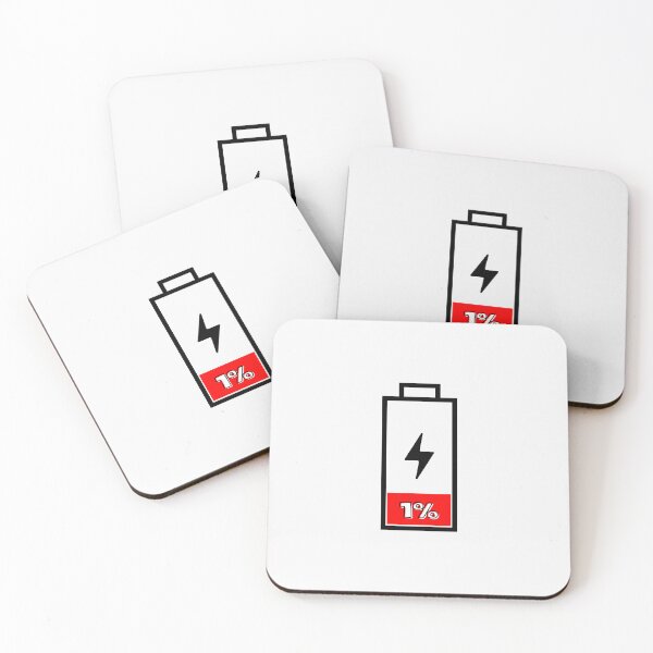 Item preview, Battery 1% designed and sold by Moliza.