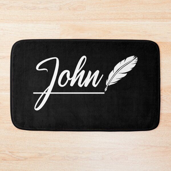 Item preview, John fountain pen (black background) designed and sold by Marlon Oseguera.