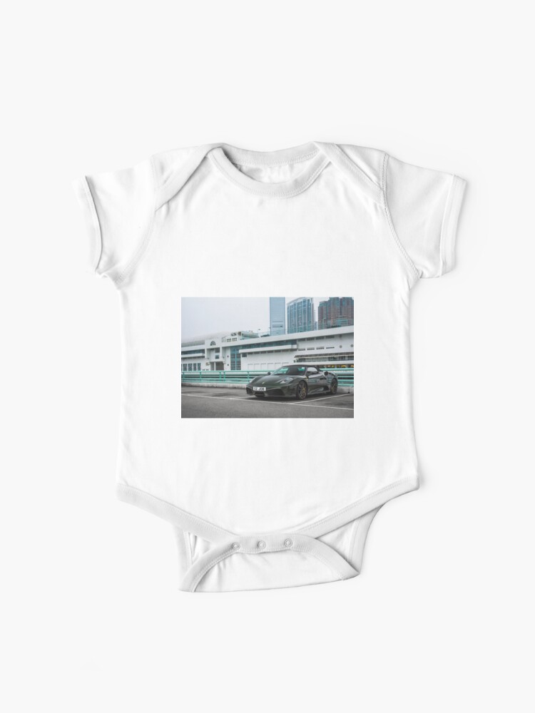Ferrari 430 Scuderia 16m Green Baby One Piece By Ricoliu Redbubble