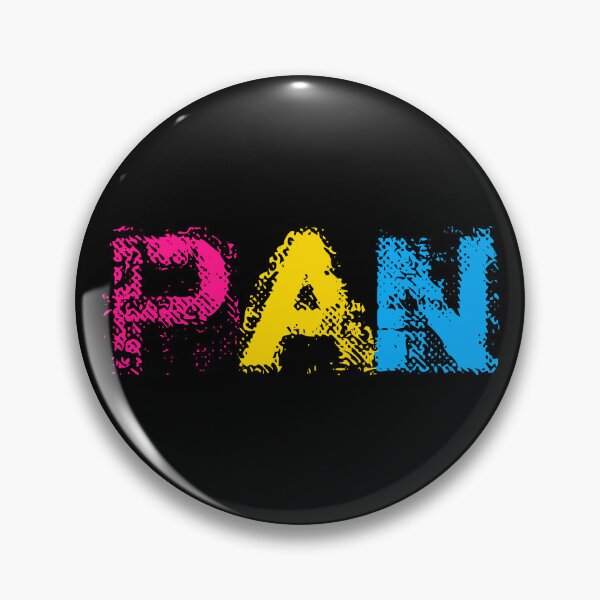 Item preview, Distressed Pan Pride Pansexual Flag  designed and sold by ontrendshirts.