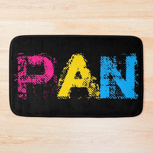Item preview, Distressed Pan Pride Pansexual Flag  designed and sold by ontrendshirts.