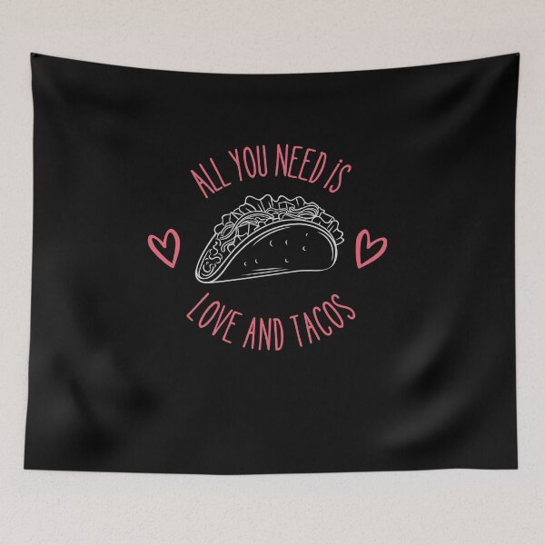 Item preview, All You Need is Love Tacos | A Delicious Combination designed and sold by TshirtWing.