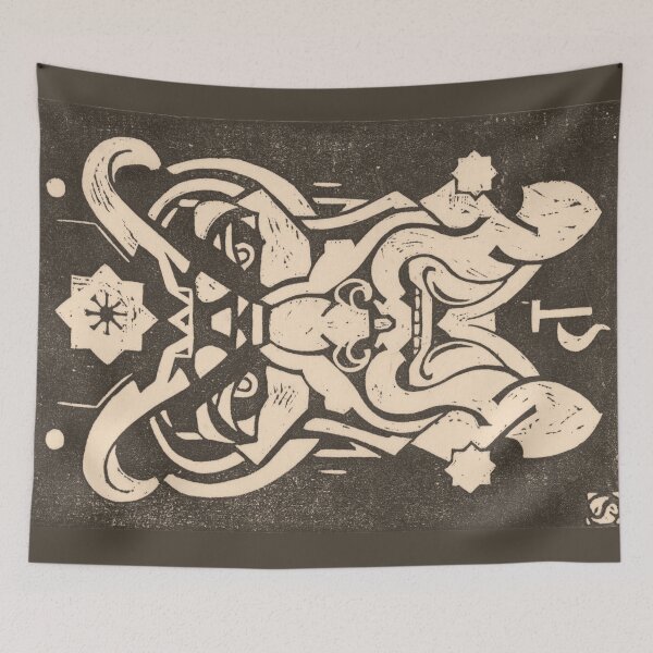 Item preview, Saturn Cronus God of Time Greek Mythology designed and sold by VintageArchive.