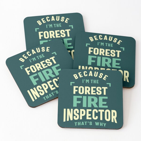 Item preview, Forest Fire Inspector Job Title Profession Birthday Worker  designed and sold by EmmettBerube.