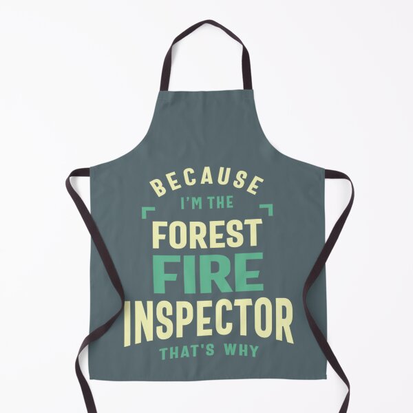 Item preview, Forest Fire Inspector Job Title Profession Birthday Worker designed and sold by EmmettBerube.
