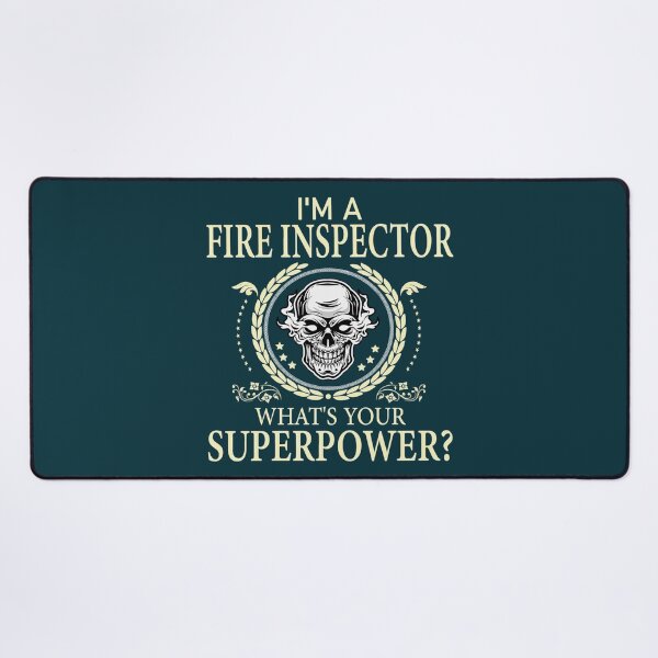 Item preview, Funny Fire Inspector Awesome Cool designed and sold by EmmettBerube.