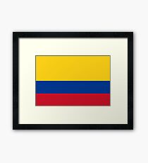 Colombia Football World Cup 2018 | National Flag • ID-A1 Framed Print