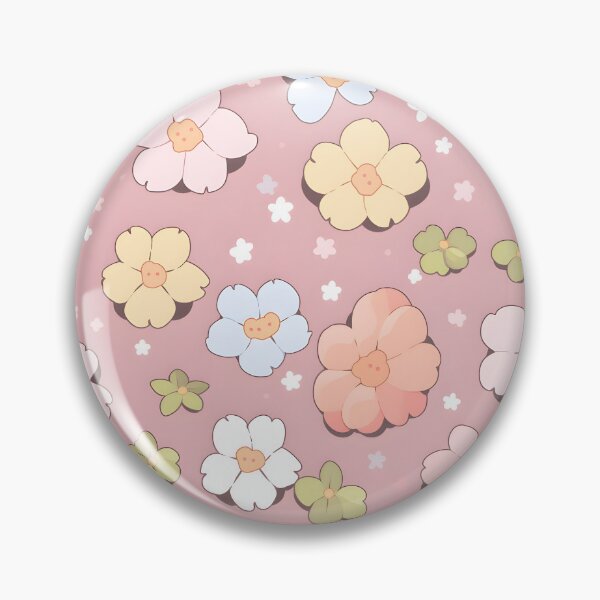 Item preview, Flores Pasteles Kawaii | Flores rosas kawaii | Flor adorable designed and sold by BoredF.