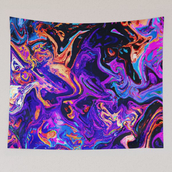 Item preview, Colorful Artistic Patterns designed and sold by Health And Fitness Posts e-Store.