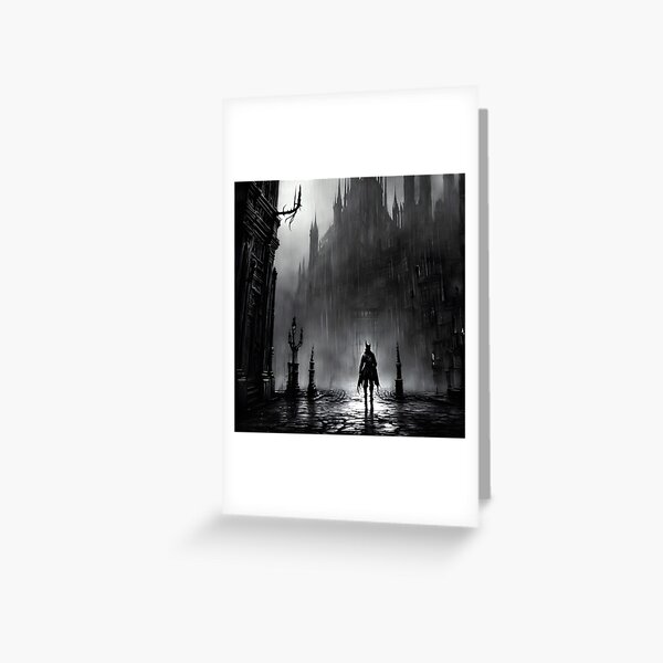 Artikel-Vorschau von Bloodborne-Stadt, designt und verkauft von WildFangDesign.
