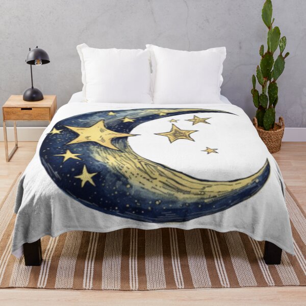 Item preview, Moon and Stars designed and sold by PrintEmporium1.