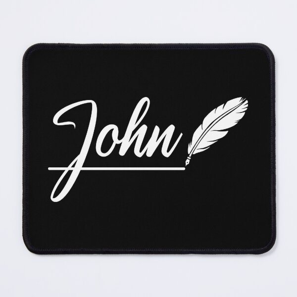 Item preview, John fountain pen (black background) designed and sold by Marlon Oseguera.