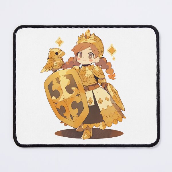 Item preview, Golden Armor Girl designed and sold by HVIUXLEE.