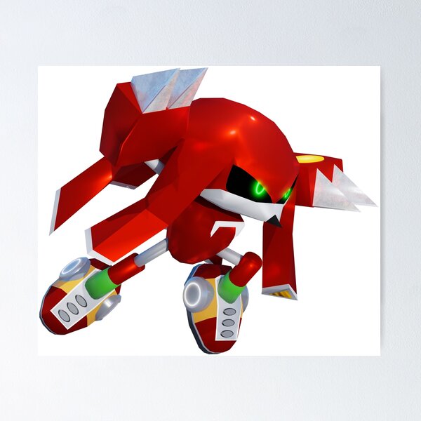 Paper Metal Sonic render