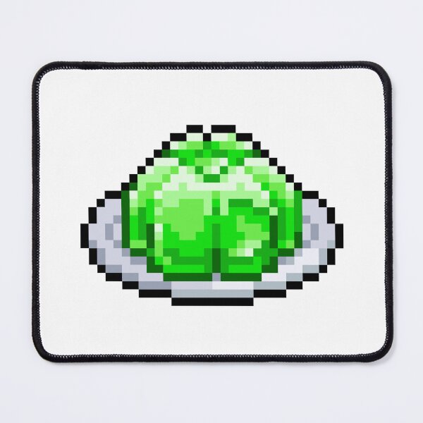 Item preview, Pixel Green Jelly - pixel food art designed and sold by LittleFoodShop.
