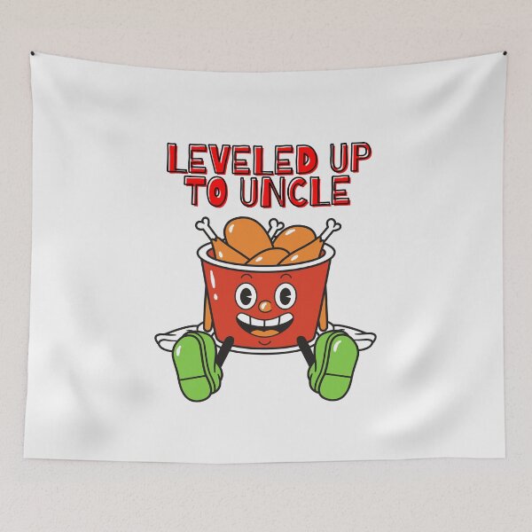 Item preview, Leveled up to uncle designed and sold by Moliza.