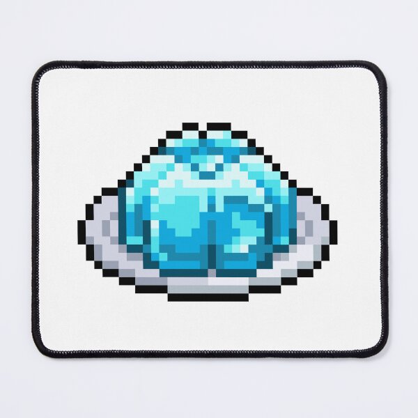 Item preview, Pixel Blue Jelly - pixel food art designed and sold by LittleFoodShop.