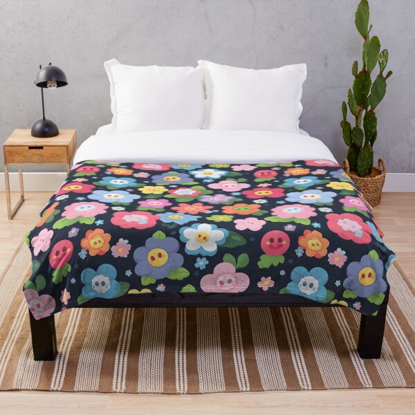 Aperçu de l'œuvre Fleurs mignonnes d'anime de Kawaii | Fleurs roses kawaii | Adorable fleur créée et vendue par BoredF.