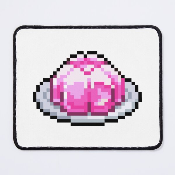 Item preview, Pixel Pink Jelly - pixel food art designed and sold by LittleFoodShop.