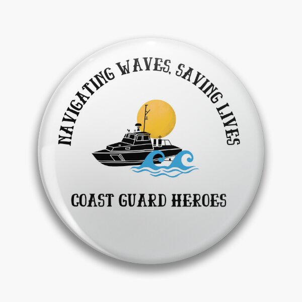 Item preview, Navigating Waves, Saving Lives: Coast Guard Heroes designed and sold by meesara.